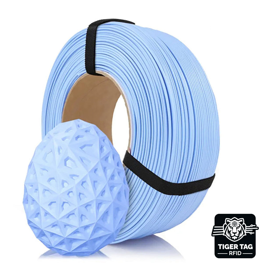 Rosa3D - PLA Pastel Macaron - Bleu (Blue) - 1,75 mm - 1 kg Refill avec RFID Tiger Tag