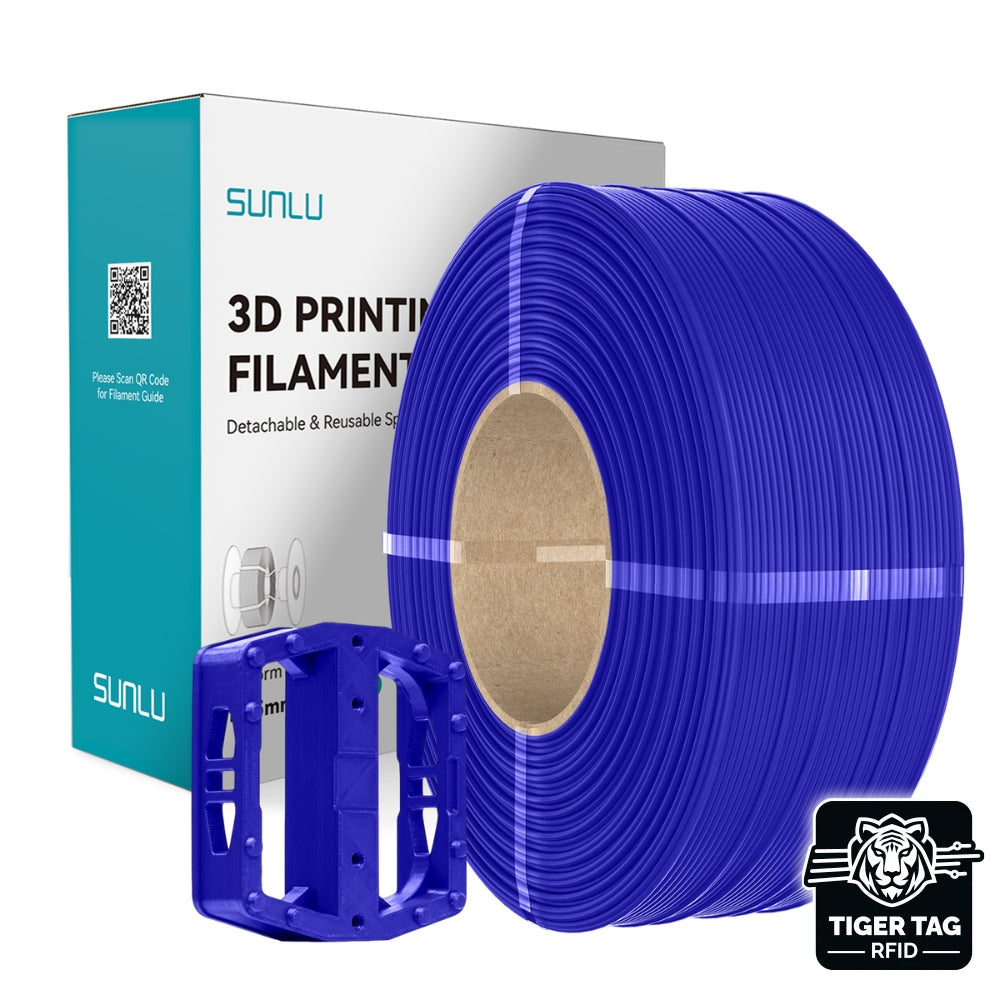 Sunlu - ABS - Bleu Klein (Klein Blue) - 1,75 mm - 1 kg - Refill avec RFID TigerTag
