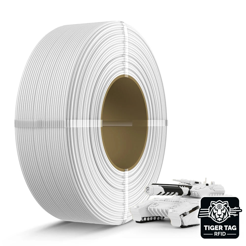 Sunlu - PLA - Blanc (White) - 1,75 mm - 1 kg - Refill avec RFID TigerTag