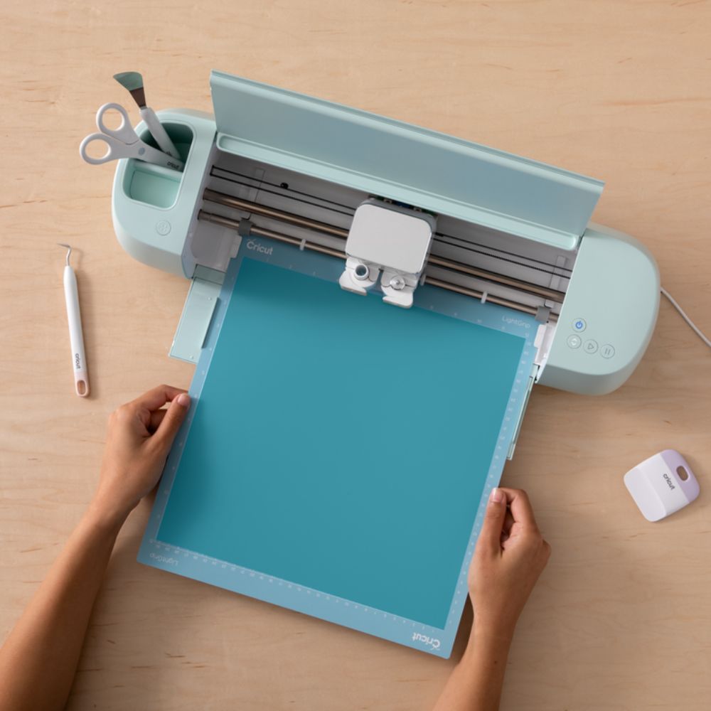Cricut - Vinyle Thermoactif Chaud - Bleu/Violet - 30 x 60 cm