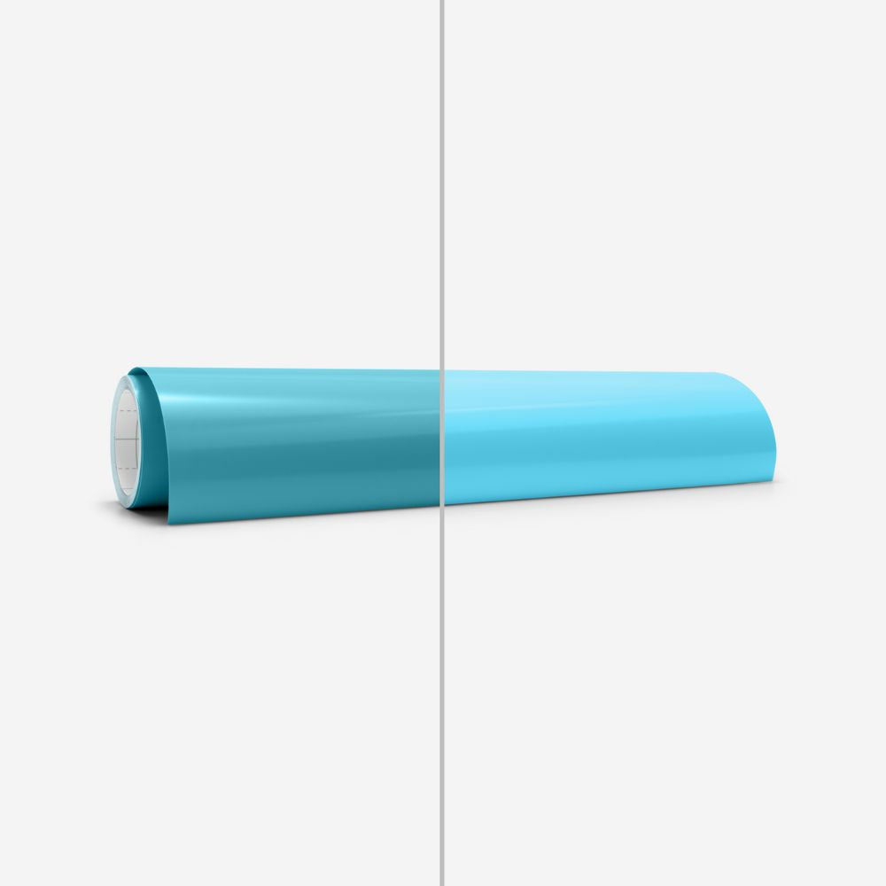 Cricut - Maker/Explore - Vinyle Thermoactif - Bleu Chaud - 30 x 61 cm