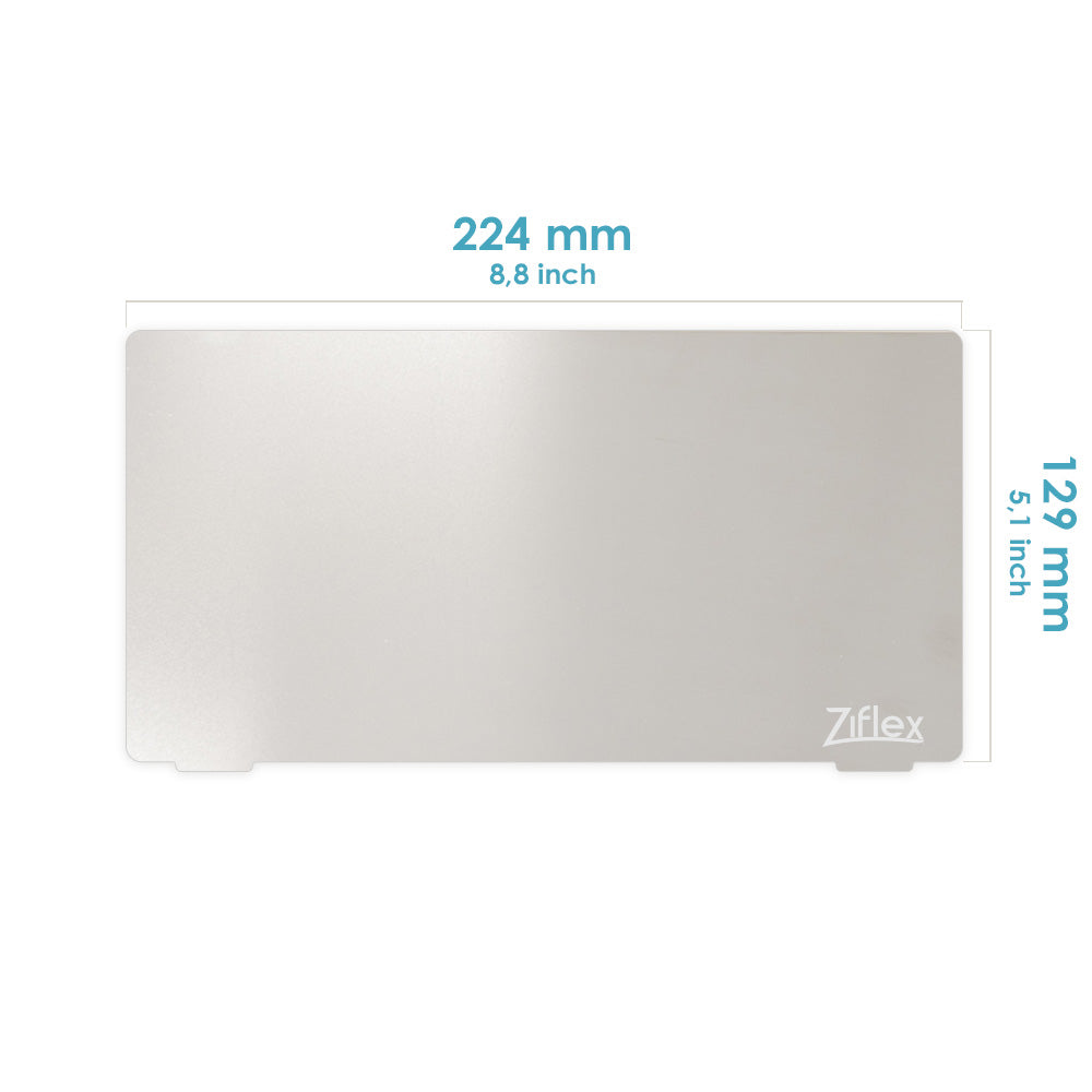 Ziflex Resin - Flexible Magnetic Plate 224 x 129 mm