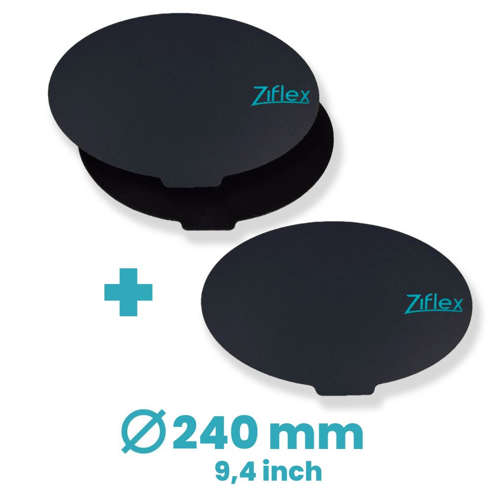 Ziflex - Value pack Ultimate High temp Round 240 mm - Anycubic Kossel
