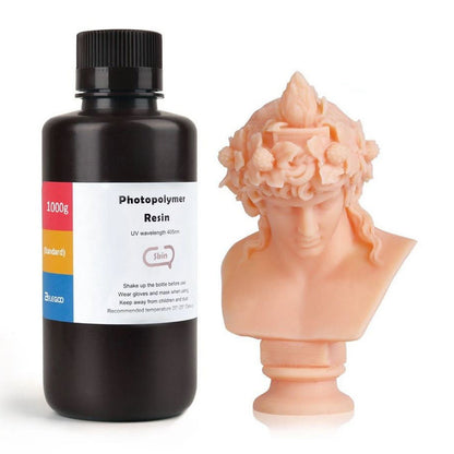 Pack ELEGOO - 12x Résine UV ABS-Like - Beige (Skin) - 1 kg