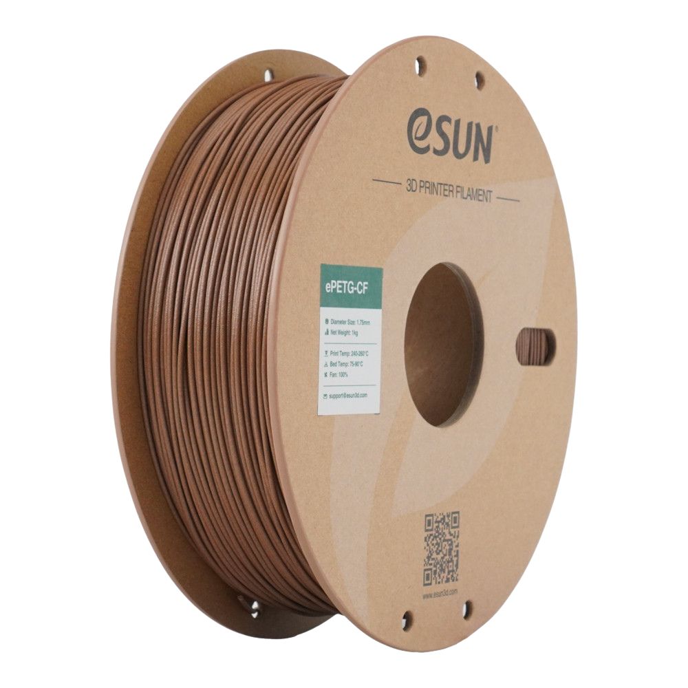 eSun - ePETG-CF - Laiton Antique (Antique Brass) - 1,75 mm - 1 kg