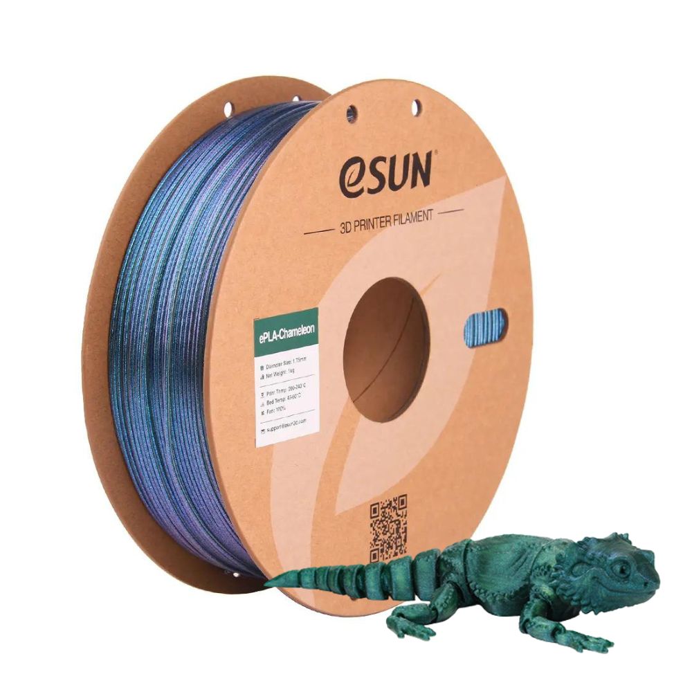 eSun - PLA Chameleon - Vert Étoile Polaire (North Star Green) - 1,75 mm - 1 kg