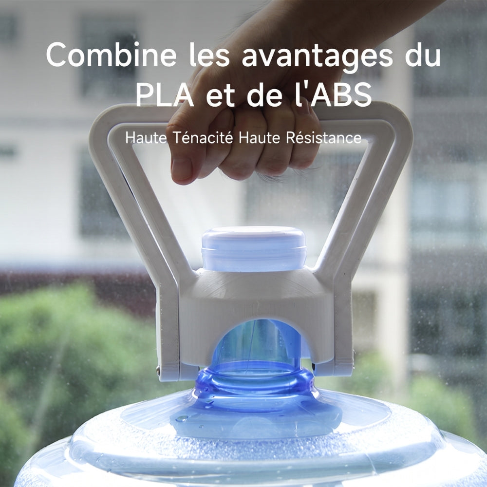 eSun - PETG Basic - Bleu Translucide (Translucent Blue) - 1,75 mm - 1 kg Refill avec RFID TigerTag