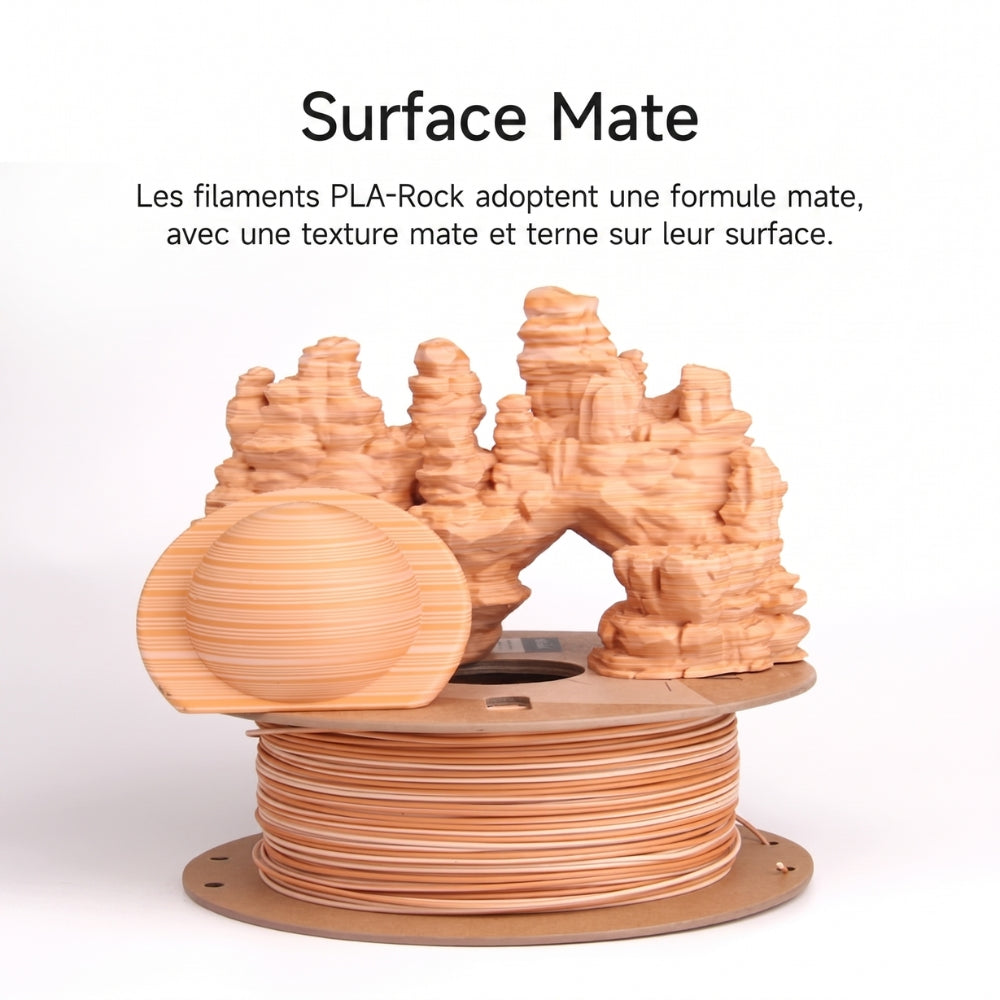 eSun - PLA-Rock - Pegmatite - 1,75 mm - 1 kg avec RFID TigerTag