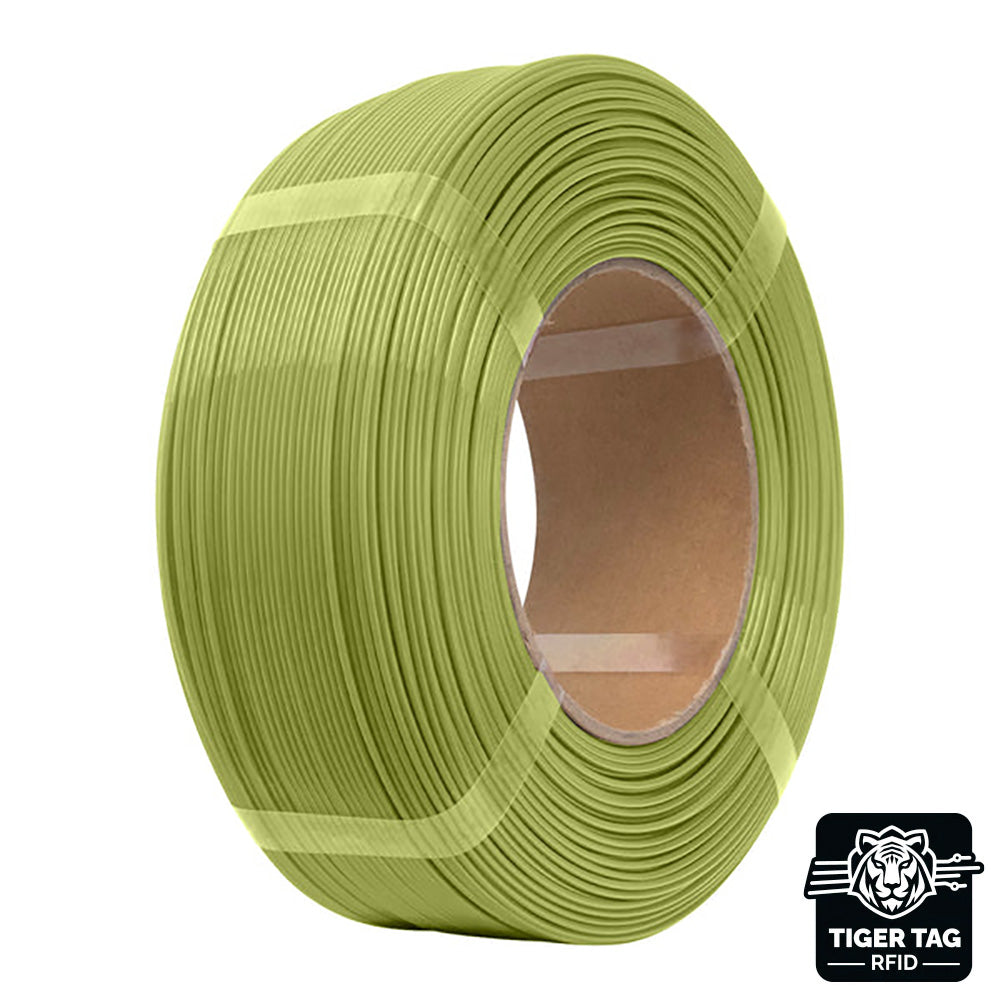 eSun - PLA+ - Vert Matcha (Matcha Green) - 1,75 mm - 1 kg Refill avec RFID TigerTag