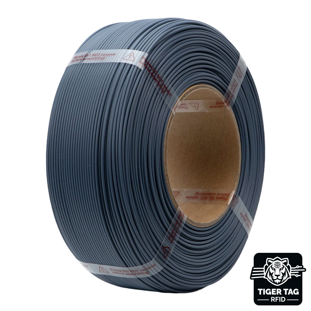 eSun - PLA Matte - Gris Foncé (Dark Grey) - 1,75 mm - 1 kg Refill avec RFID TigerTag