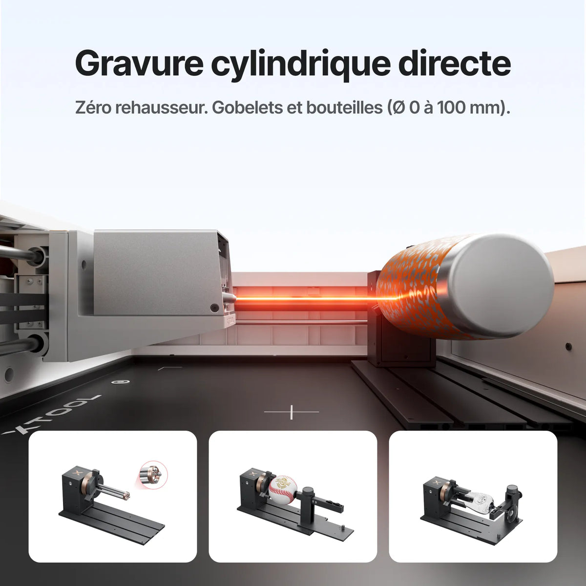 xTool - M2 20W - Kit de Base (Color Print & Cut Bundle)
