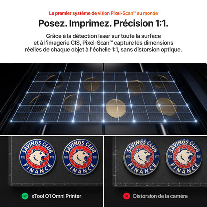 xTool - O1 Omni Printer - Pack Polyvalent DT + UV (UV&DTG Versatile Bundle)