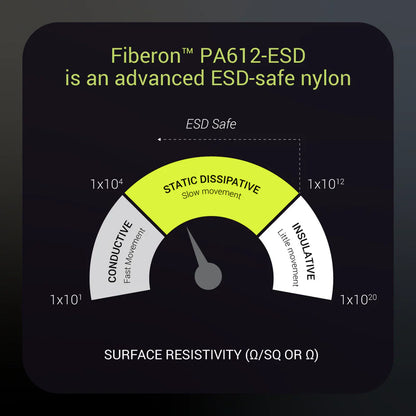 Fiberon - PA612-ESD - Noir (Black) - 1,75 mm - 3 kg