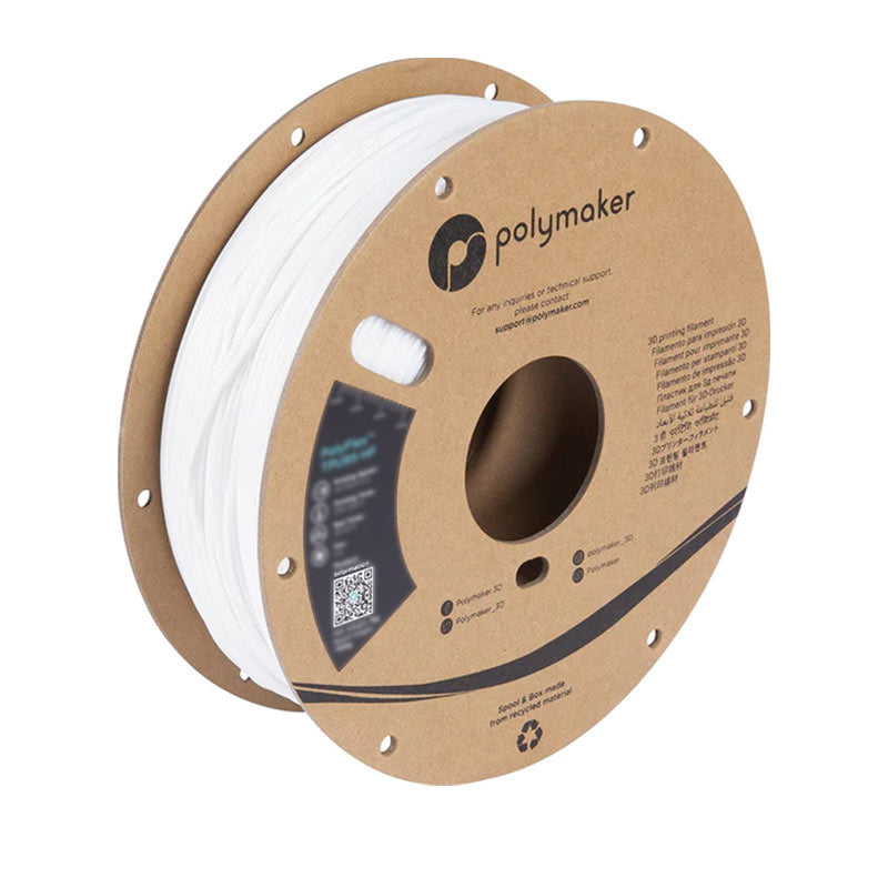 Polymaker - PolyFlex (TPU 95A) - Blanc (white) - 1,75 mm - 750 g