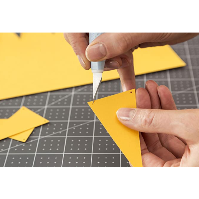 Cricut - TrueControl Kit - Cutter de précision + 5 lames - Bleu