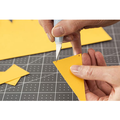 Cricut - TrueControl Kit - Cutter de précision + 5 lames - Bleu