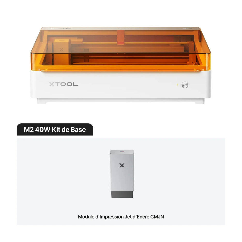 xTooL - M2 40W - Kit de Base (Color Print & Cut Bundle)