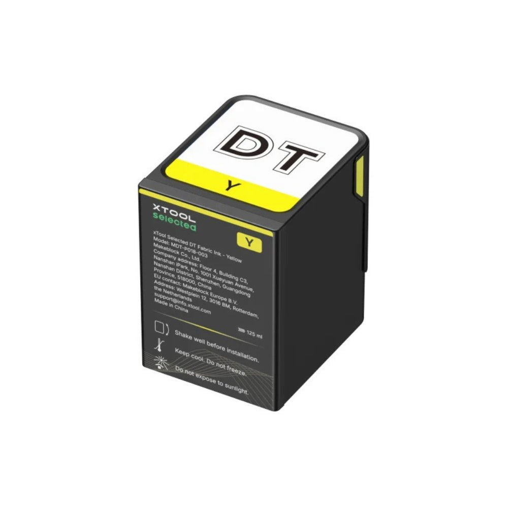 xTool - Encre Textile DT - Yellow 125ml