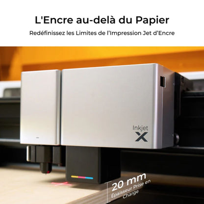 xTool - M1 Ultra - Tête Imprimante Jet d'encre - épaisseur prise en charge
